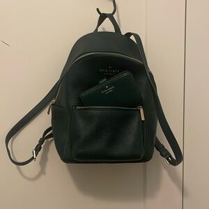 Kate Spade Dark Green Purse and Wallet